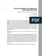 VITIMOLOGIA FORENSE - AS VÍTIMAS DOS ASSASSINOS EM SÉRIE