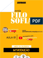 01 - Introdução Filosofia - Melqui Brito