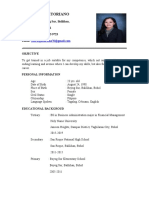 UPDATED RESUME - Chariz Quitoriano