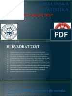 Hi Kvadrat Test