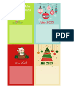 Mini Calendario Navidad 2023