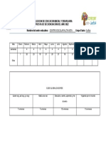 Jornalizacion de Educacion Inicial y Parvularia