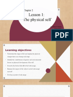 UTS Chapter 2 Lesson 1 The Physical Self