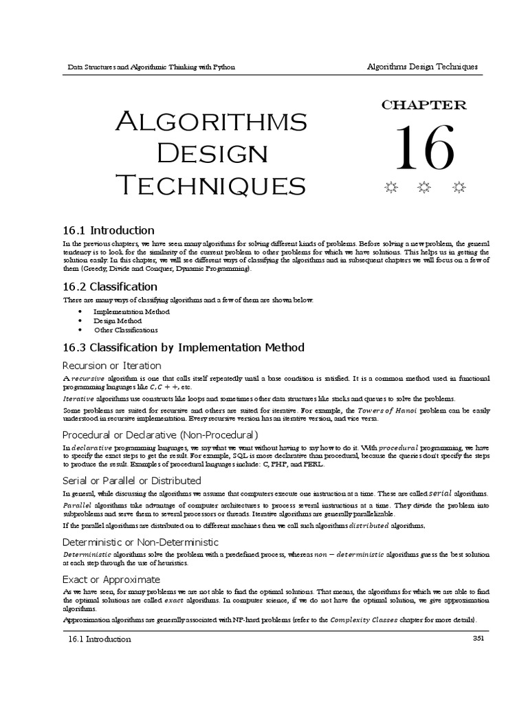 Algorithm design techniques pdf linear programming dynamic