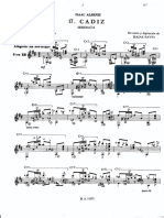 Cádiz – Suite Española Op 47 Nr 4 (ALBENIZ)