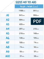 Size of Paper