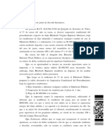 CA Talca Suspensi N Condicional para El Caso Viraje Costoso