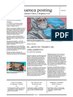 Periódico Sobre Tiempo de Pandemia y Museos Virtuales MHG