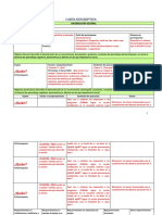 Carta Descriptiva Editable