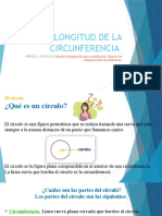 Presentacion para 6° La Longitud de La Circunferencia - 041927