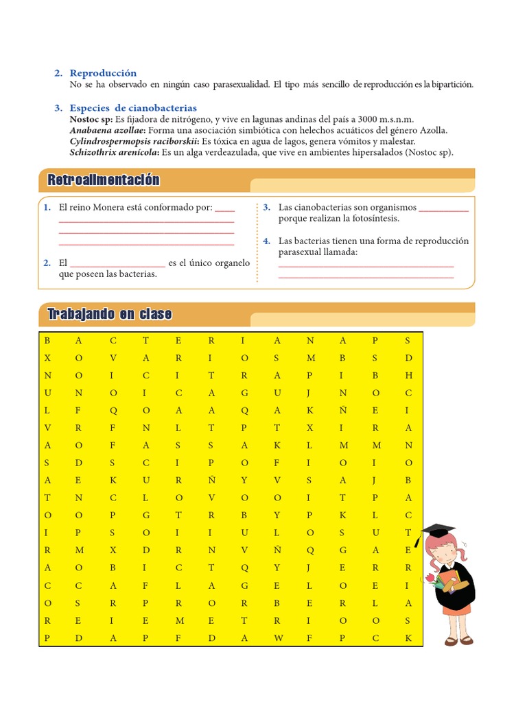 Reino Monera para Primero Grado de Secundaria | PDF | Salud y bienestar