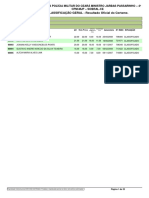 Resultado Oficial do 1o Ano do Ensino Médio do CPM-MJP