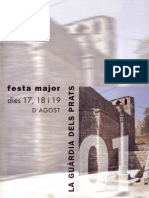 Festa Major de La Guàrdia Dels Prats 2001