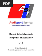 Download Manual de Instalacin de Tempomat en Audi A3 8P by eusonlito SN62079891 doc pdf
