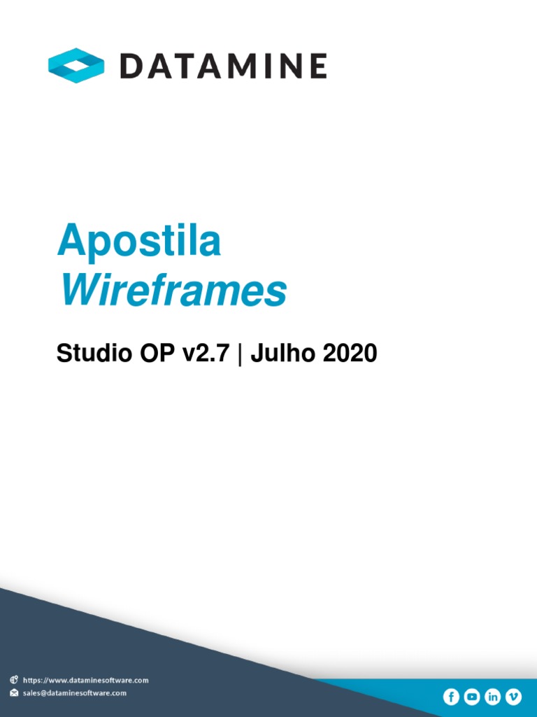 Apostila de Wireframes Studio OP | PDF | Mineração | Janela (informática)