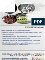 Globalisasi Dan Perubahan Komunitas Lokal (Revisi)