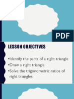 Lesson 4.1 - Parts of A Right Triangle