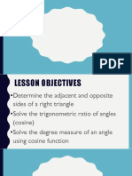Lesson 4.5 - Cosine Function