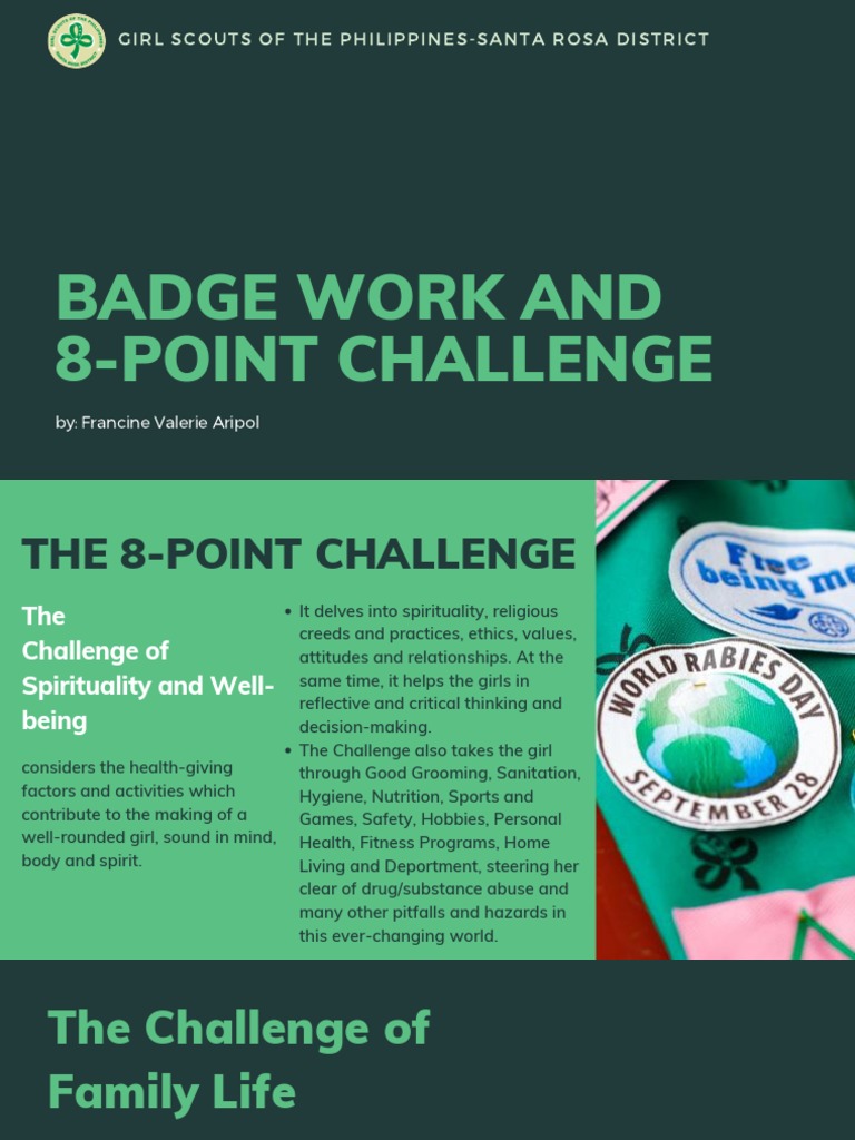GSP 8-Point Challenge Overview | PDF | Psychology