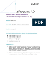 Ok. Introduccion Desarrollador Java - Universidad Tecnologica Nacional Utn