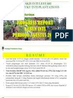 SIL SIP Progress Report Bulanan SIL Agustus 2022