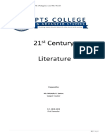 21st Century Literature Module WEEK 9 11