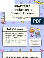 Introduction To Personal Finance
