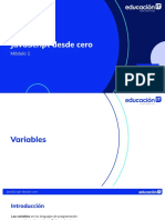 Introducción A Variables