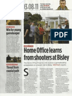 Home Office Learns From Shooters at Bisley, 3 August 2011