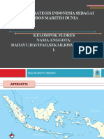 POSISI STRATEGIS INDONESIA SEBAGAI POROS MARITIM DUNIA