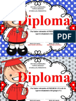 Diplomas Fin de Curso