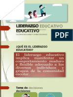 Liderazgo Educativo.