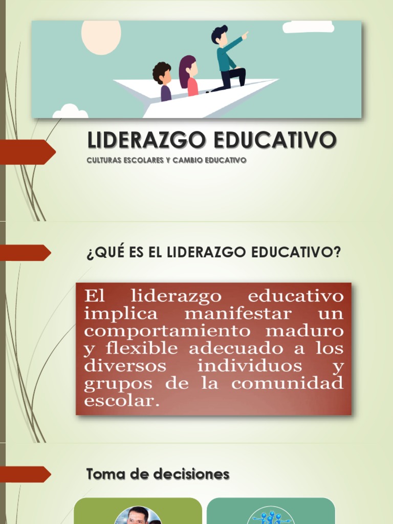 Liderazgo Educativo y Mejora Escolar | PDF | Liderazgo | Método de ...