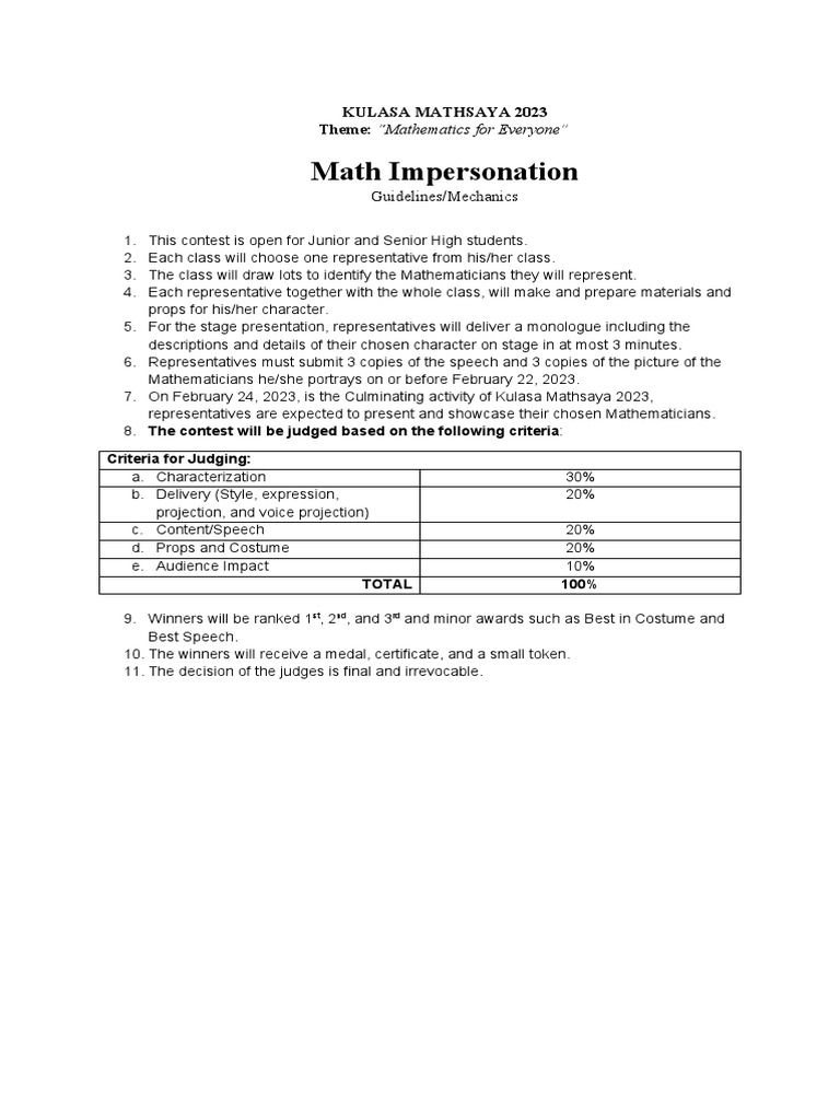 Impersonation pdf