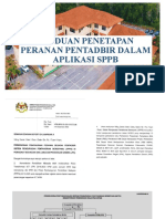 Panduan Penetapan Peranan Pentadbir Dalam Aplikasi SPPB