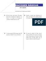 Problemas de matemáticas para 6to grado