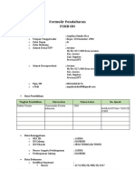 Formulir Pendaftaran P2KB