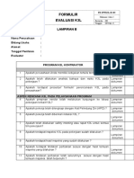 Formulir Evaluasi Vendor