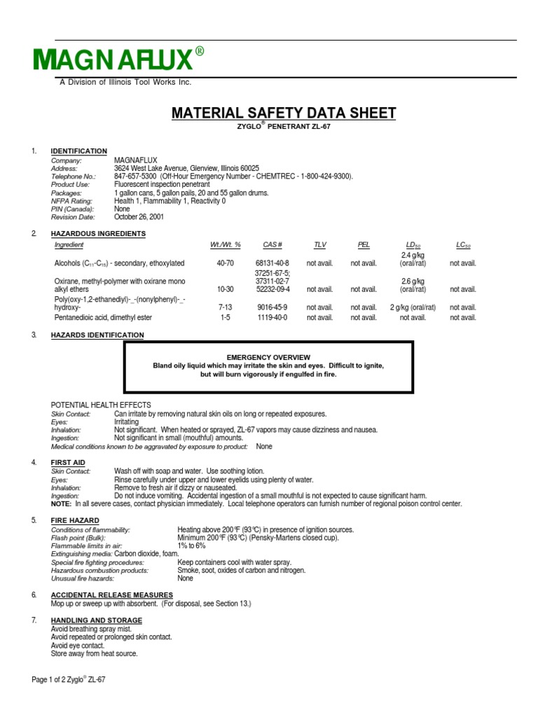 msds-zl-67-pdf-combustion-fires