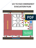 School evacuation and traffic plan