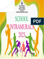 School Intramurals 2023.2