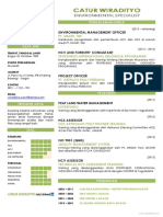 Pengalaman Kerja: Environmental Management Officer