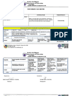 CUADRAPerformance Task Mapping Template