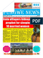 Pungwe News June 21-27, 2021 E-Paper