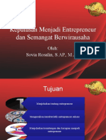 Pertemuan 2 - Keputusan Menjadi Entrepreneur&Semangat