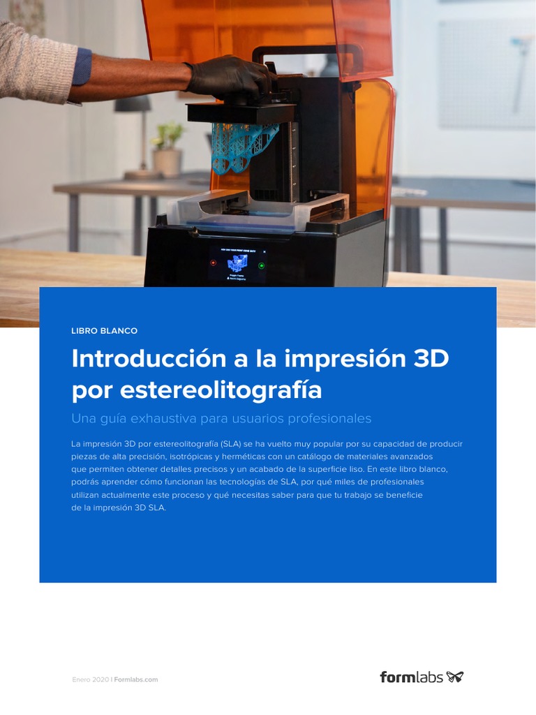 WP ES Introduccion A La Impresion 3D Por Estereolitografia | PDF ...