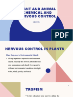 Plant and Animal Chemical and Nervous Control