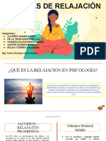 Diapositivas TÉCNICAS DE RELAJACIÓN
