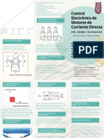 Folleto tríptico Flyer Academia de clases de repaso escolar Doodle Marrón y blanco