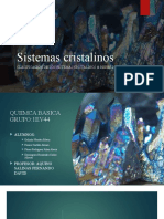 Sistemas cristalinos